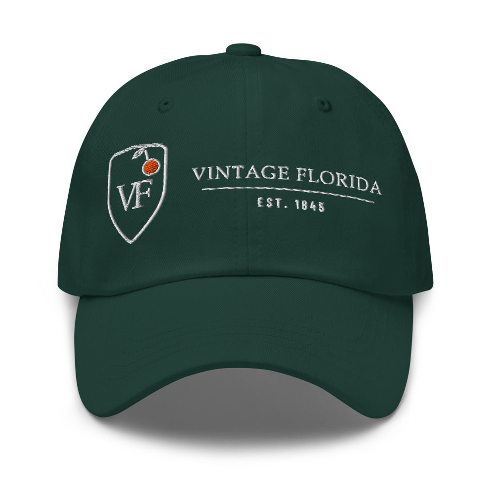 Crest Dad Cap, Spruce, front