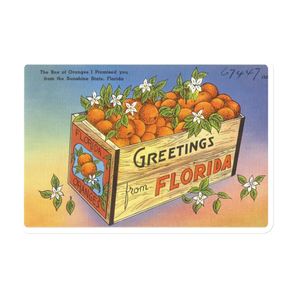 Archive Magnet, The Box of Oranges I Promised You