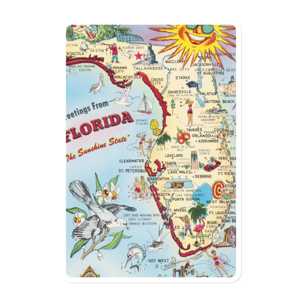 Archive Magnet, Greetings from Florida