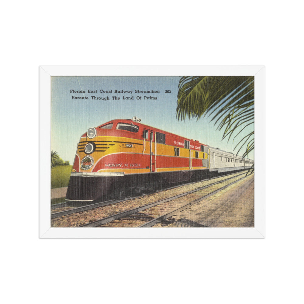 Florida East Coast Streamliner, White