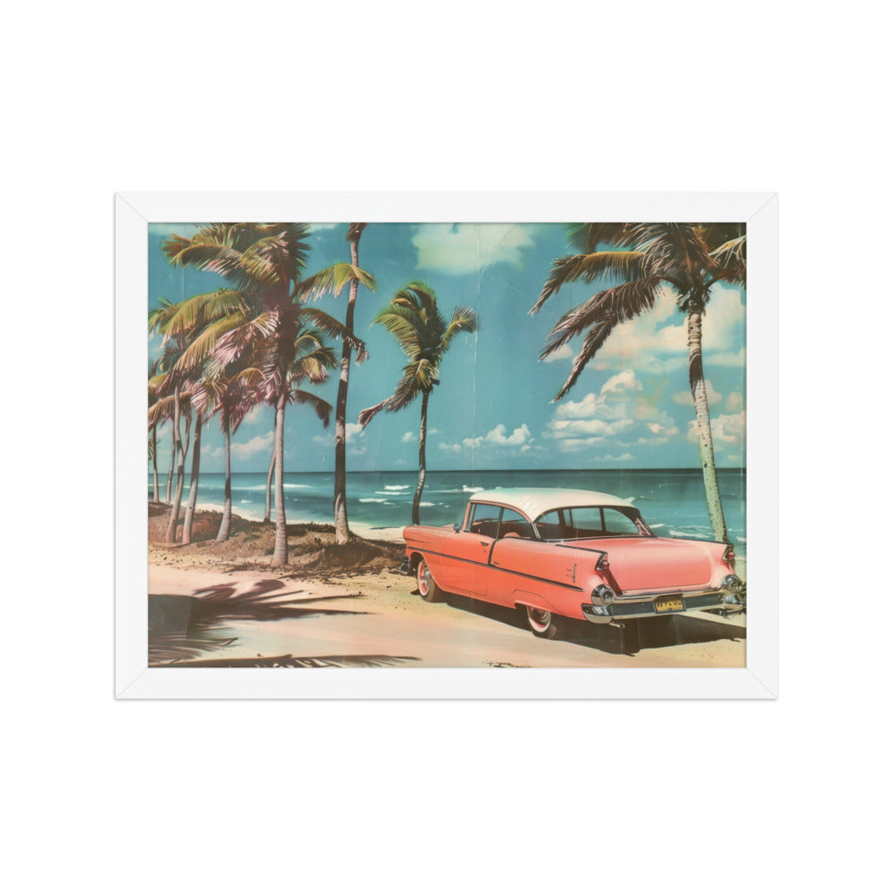 Pinky on the Beach, White