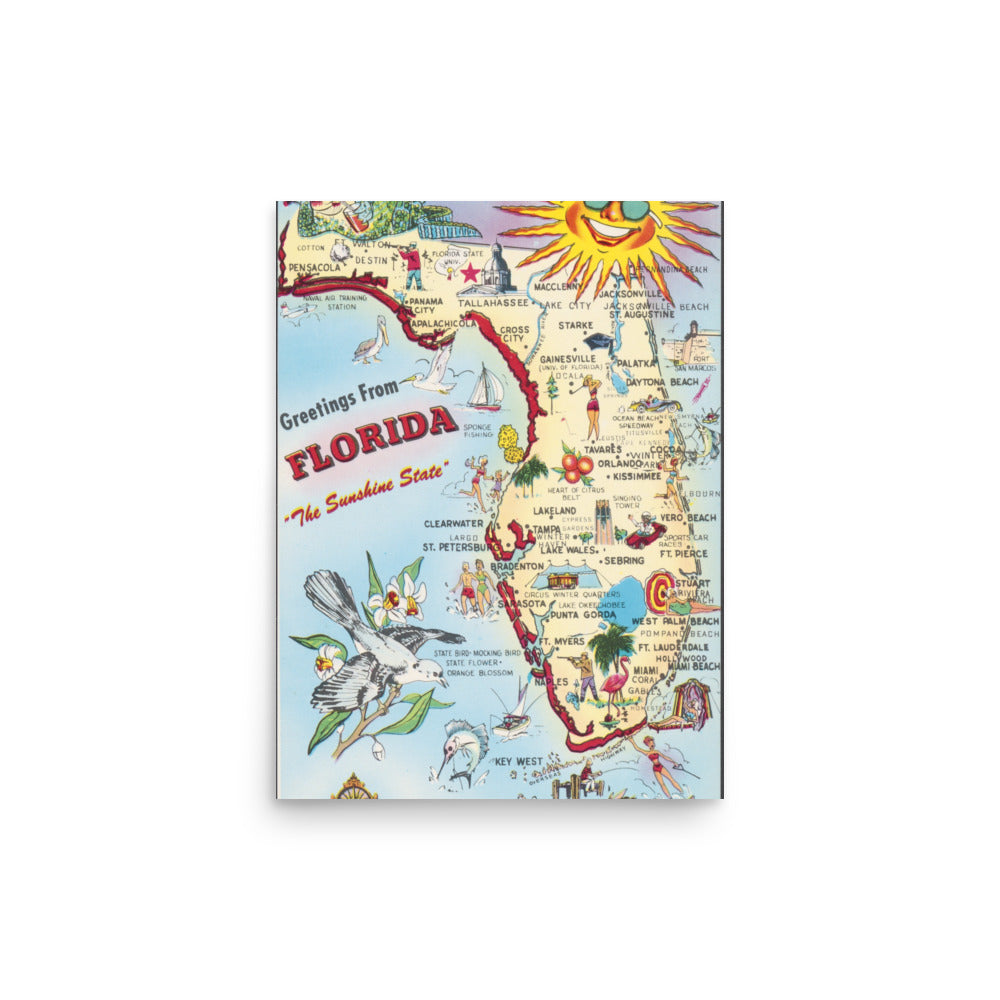 Greetings from Florida, Unframed