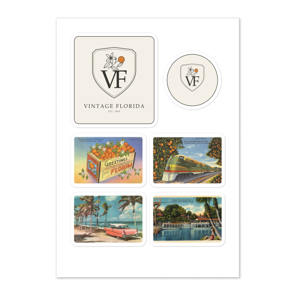 Crest Sticker Sheet