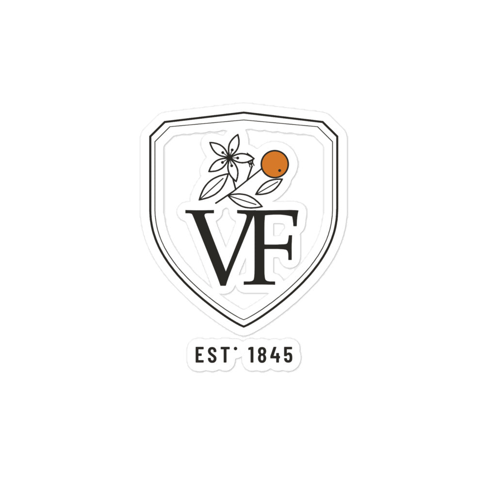 Crest Sticker, 4 in