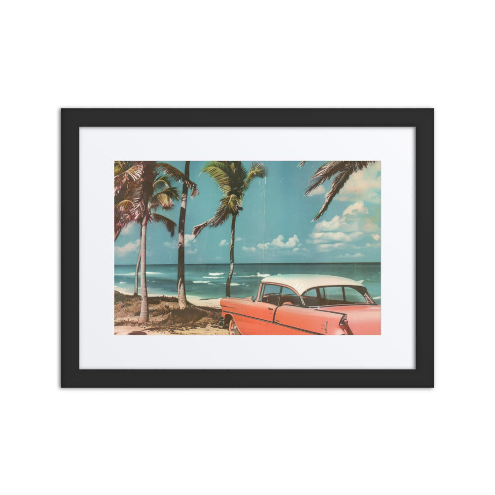 Pinky on the Beach, Black with Mat