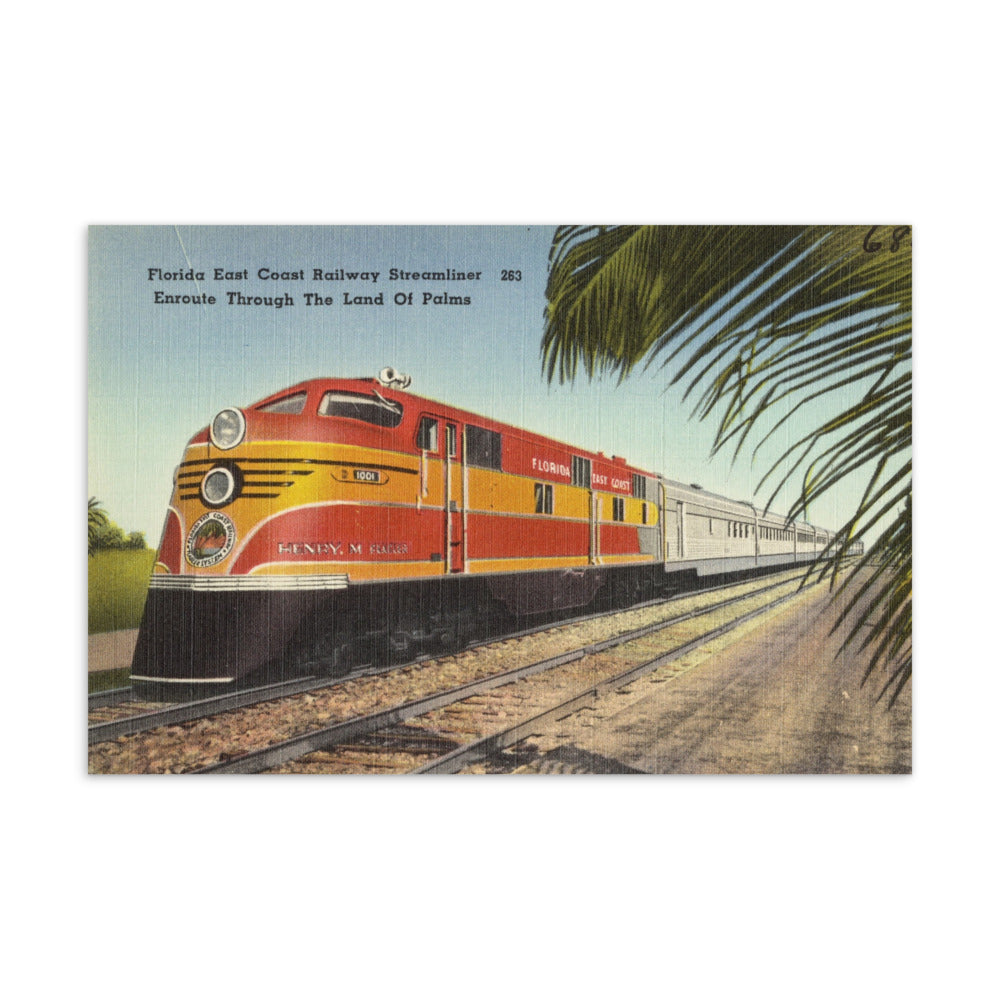 Archive Postcards, Florida East Coast Streamliner