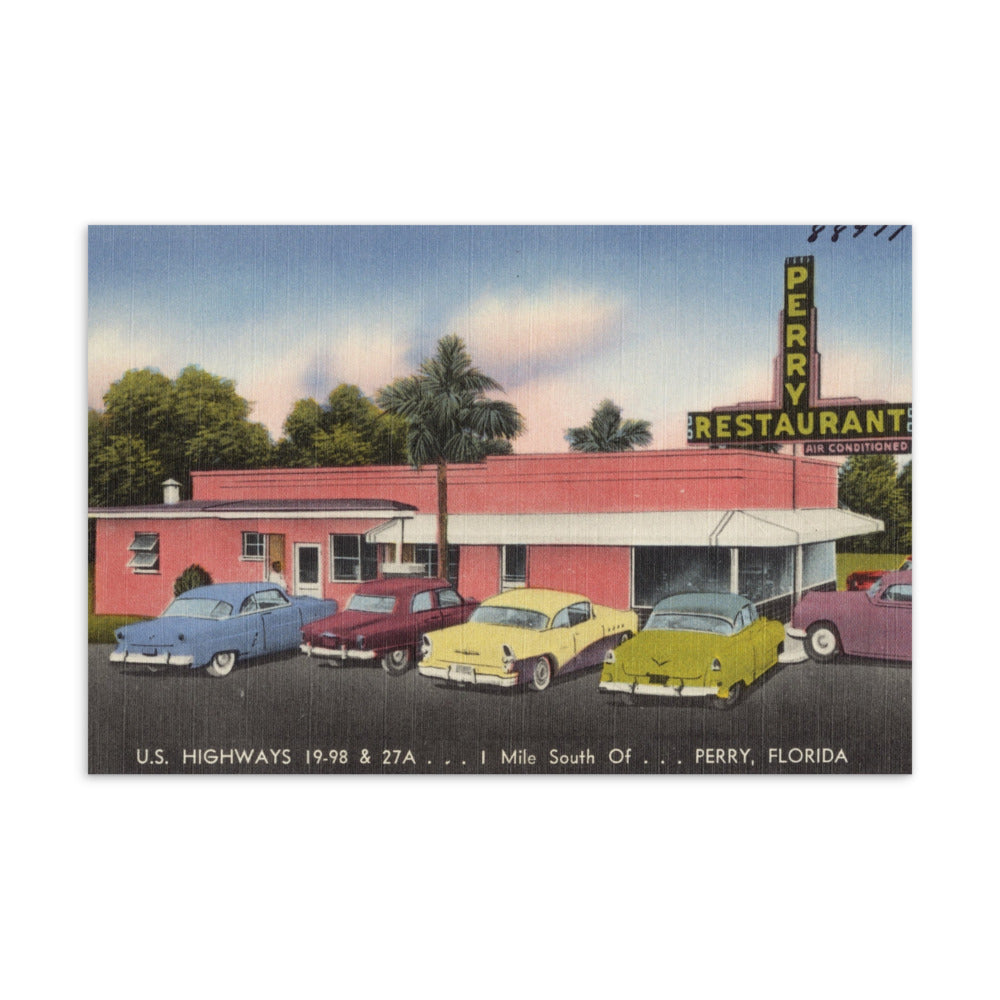 Archive Postcards, Perry Restaurant