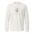 Crest Long Sleeve Tee, Vintage White, front