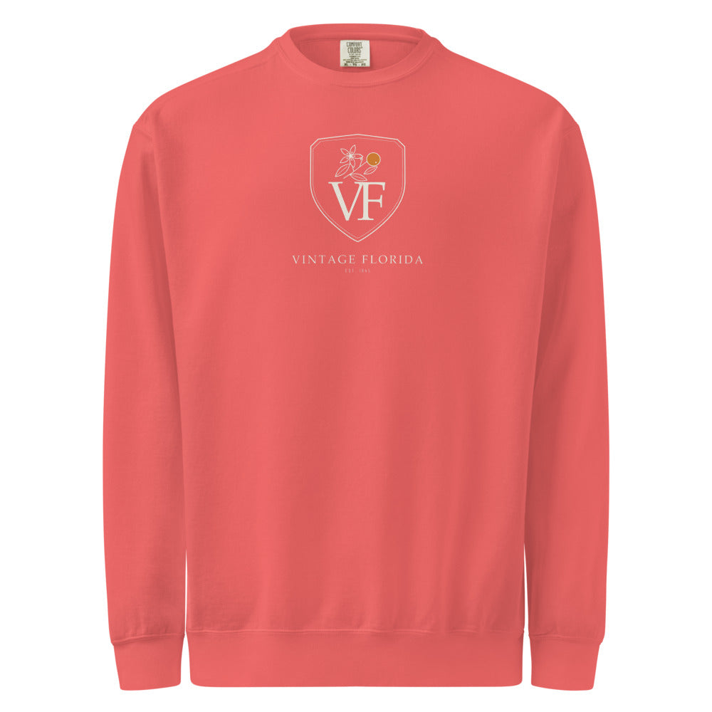 Crest Sweatshirt, Watermelon, front