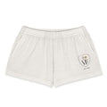 Crest Garment-Dye Shorts, Vintage White, front